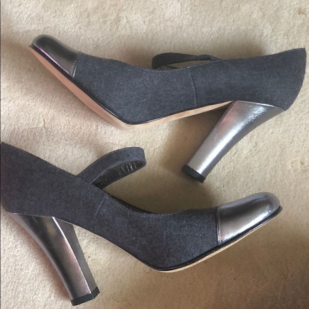 Like New Kate Spade Wool Round Toe Heels 8.5